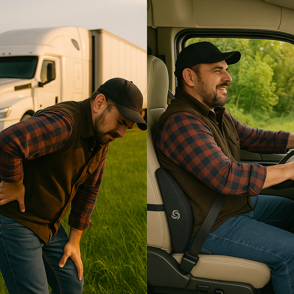 Lower Back Support for Long-Haul Drivers - TruckerForm